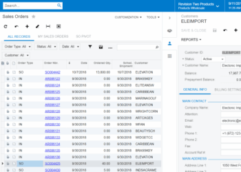 Acumatica 2018 R2 | Acumatica Cloud ERP