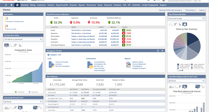 NetSuite Cloud Accounting Software
